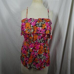 Elle Women Colorful Top Size S